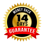 14-day money-back guarantee badge for FundCollector Pro