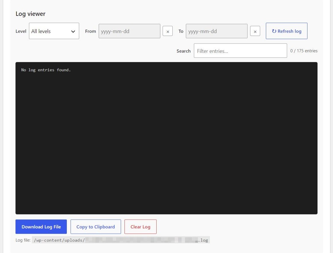 Log viewer